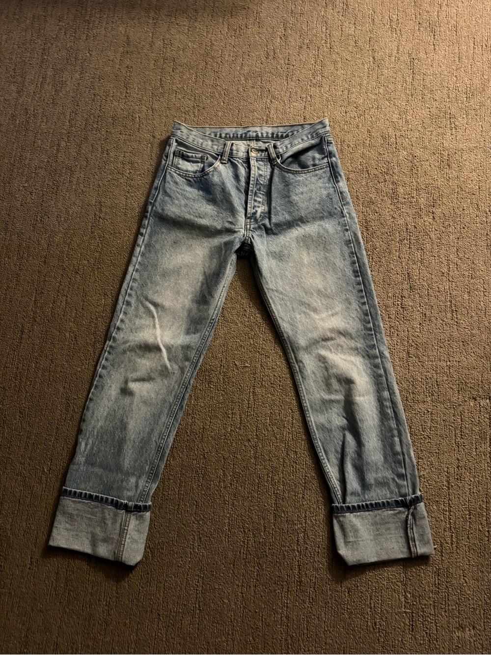 Brandy Melville Light Blue Relaxed Women's Jeans